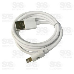 Cabo Emborrachado Iphone 3A 1 Metro KDPAN SJ-1602A