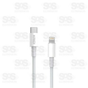 Cabo de Dados Type C Para Iphone 2 Metros KD-04A