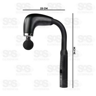 Bastão De Massagem Multifuncional 9 Velocidades Tomate AM-028