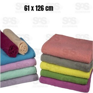 Toalha De Banho Padrão 61 X 126Cm Cores E Estampas Variadas Palma Luzani