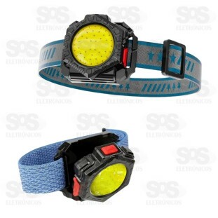 Cinta Pochete Com Lanterna de Cabeça Altomex AL-B1372