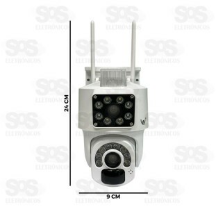 Câmera Dupla de Segurança Inteligente Wi-Fi Altomex AL-S828