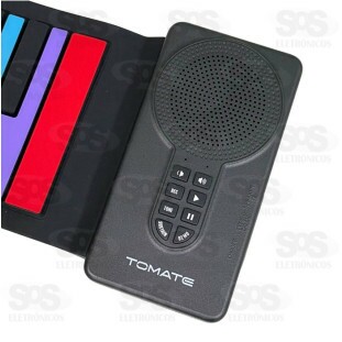 Piano Flexivel Colorido Tomate Msy-9994