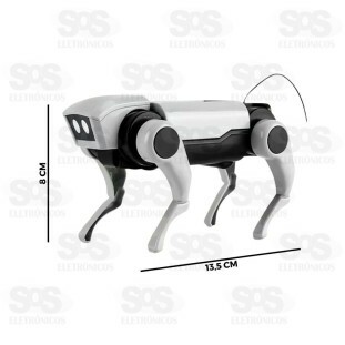 Robô Pet Cachorro/Gato Com Controle Remoto Xc-Robo-Bt-01