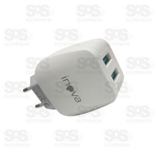 Carregador 4.8A Com 2 Usb Inova Car-5251