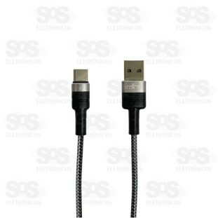 Cabo De Dados 6A/65W Type C 1 Metro Inova Cbo-20014