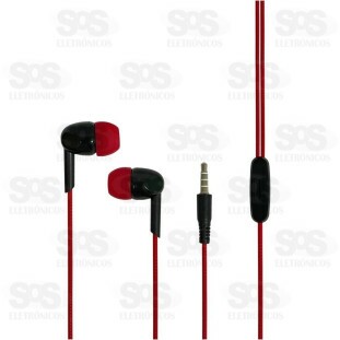 Fone De Ouvido Estéreo Com Microfone Inova Fon-6758