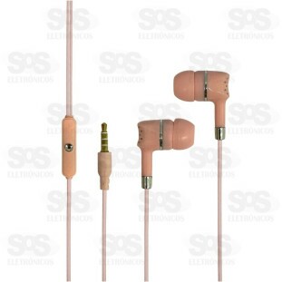 Fone De Ouvido Estéreo Com Microfone Inova Fon-9917