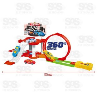 Pista De Carros Com Looping Homeplay 1032