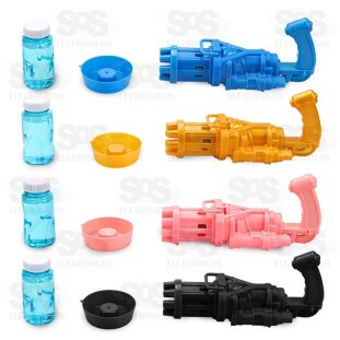 Metralhadora Bola De Sabão Homeplay 1046