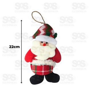 Boneco De Natal Em Feltro 22Cm Bc86