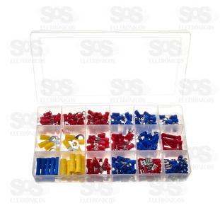 Kit Terminais De Conexão 295 Peças Luatek Lwj-1984
