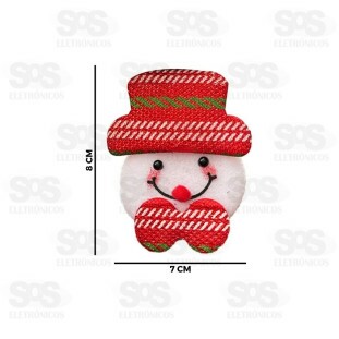Enfeite Natalino Boneco De Neve Enf2573