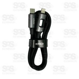 Cabo De Dados Type C Para Iphone 27W 1 Metro Kd-41Cl