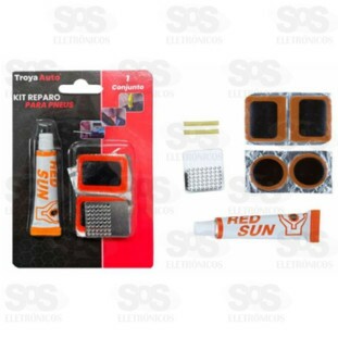 Kit Reparo Para Bicicletas Troyatools Try-0136