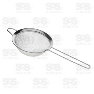 Peneira  De Aço Inox 14Cm Caerus Crs-2737