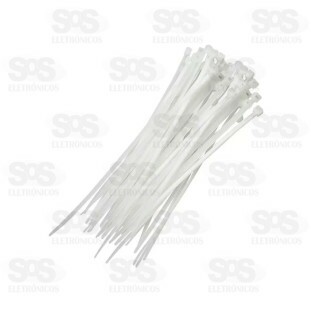 Abraçadeira De Nylon 4,8X200Mm 100 Unidades Fbg 3050
