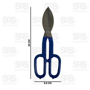 Tesoura Para Cortar Chapa 10 Polegadas Barcelona Bar-333001-4