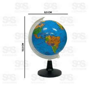 Globo Terrestre Giratório 8,5Cm Bar-711023-1