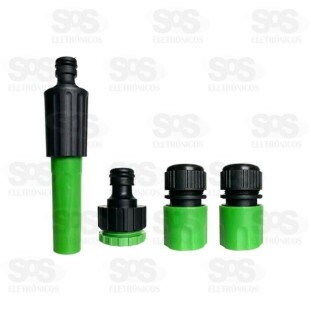 Kit Esguicho Para Jardinagem 4 Peças BAR-334003-8