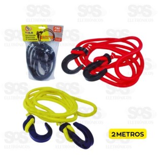 Extensor Elástico Para Bagagem 8Mm X 200Cm Fbg-4101