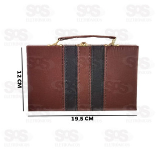 Dominó Com Maleta 28 Peças Lisas Luatek LKN-5012A