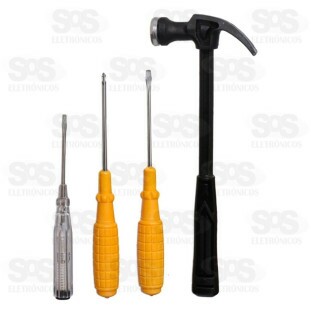 Kit De Ferramentas 4 Peças Bar-316001-23