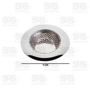 Ralo De Aço Inox Para Pia 7Cm Bar-218006