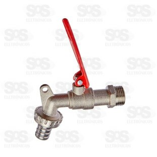 Torneira De Metal Com Cadeado 3/4 Polegadas Bar-218004-8