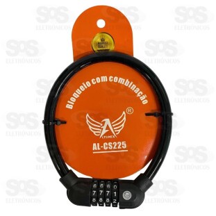 Cadeado Bicicleta Com Segredo Altomex AL-CS225