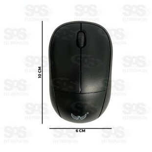 Mouse Óptico Sem Fio 4 Botões Altomex AL-9502