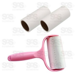 Rolo Adesivo Tira Pelos 4 Refis B-Max BM-F1361