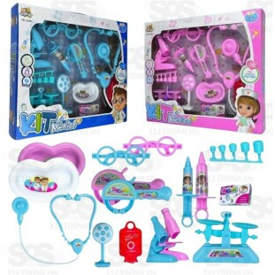 Kit Medico Com 10 Peças Toy King TK-1350