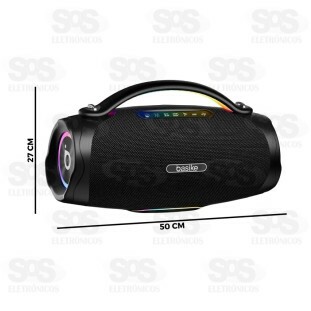 Caixa De Som Bluetooth 300W Basike Ba-RAD181