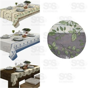 Toalha De Mesa Estampada 1,40x2,40m Pa Bella Mesa Raner