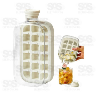 Garrafa Com Forma De Gelo 800ml B-Max F1758