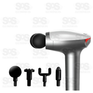 Massageador Portátil Cabeça Dupla 10 Níveis B-Max BM-F1227