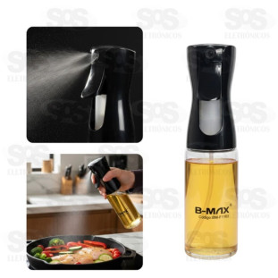 Borrifador Spray de Vidro 220ml B-Max BM-F1103