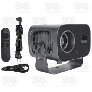 Projetor Portátil De 40 a 160 LED 4000 Lúmens B-Max BM-F1175