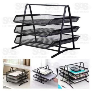 Organizador De Mesa Bandeja Porta Documentos BM-F1224