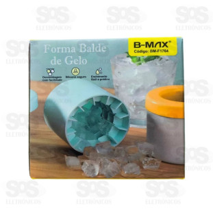 Forma de Gelo de Silicone B-Max F1764