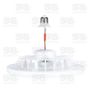 Luminária Com Ventilador 30W e Controle Remoto B-Max F3104