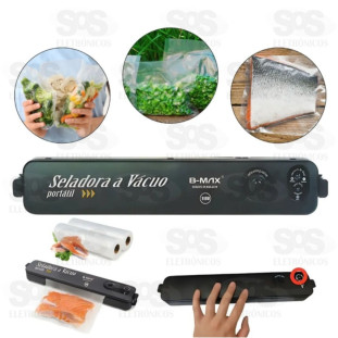 Seladora á Vácuo Portátil Bivolt B-Max A19