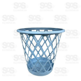 Cesto Telado 10 Litros Colorido Plasmarc 420