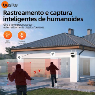 Câmera de Segurança 4K WI-FI Smart Basike Ba-CAM0001