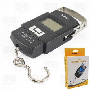 Balança Digital De Bagagem Capacidade Até 50Kg BM-A08