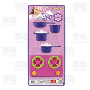 Kit Panelas E fogão Poliplac 98225