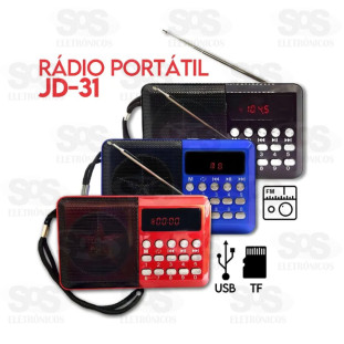 Mini Rádio Portátil Altomex JD-31