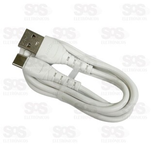 Cabo De Carregamento Turbo Type C 1 Metro Kaidi KD-17C