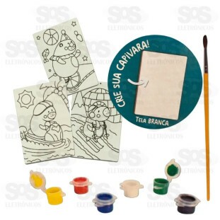 Kit Pinturinha Capivara Nig 0239